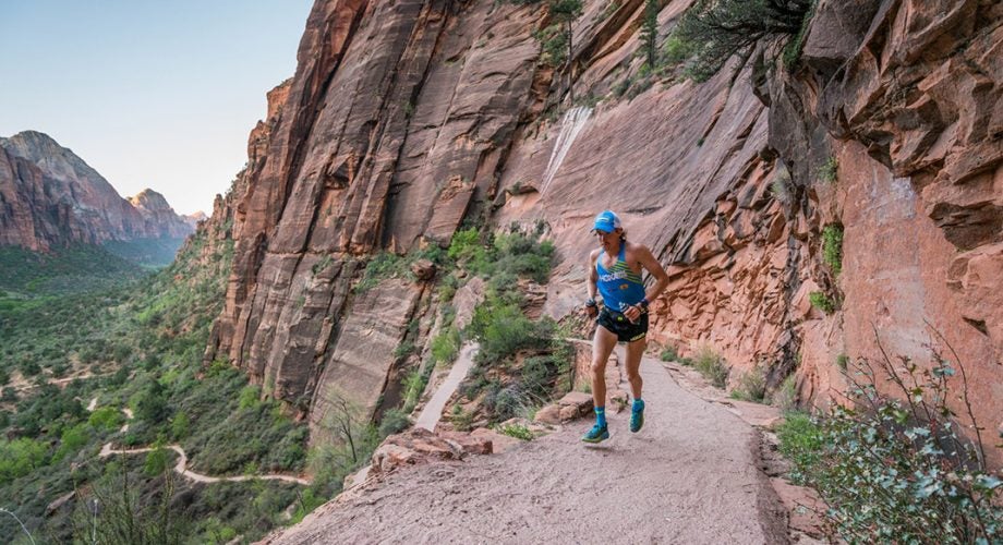 Hayden Hawks Sets New FKT on the Zion Traverse