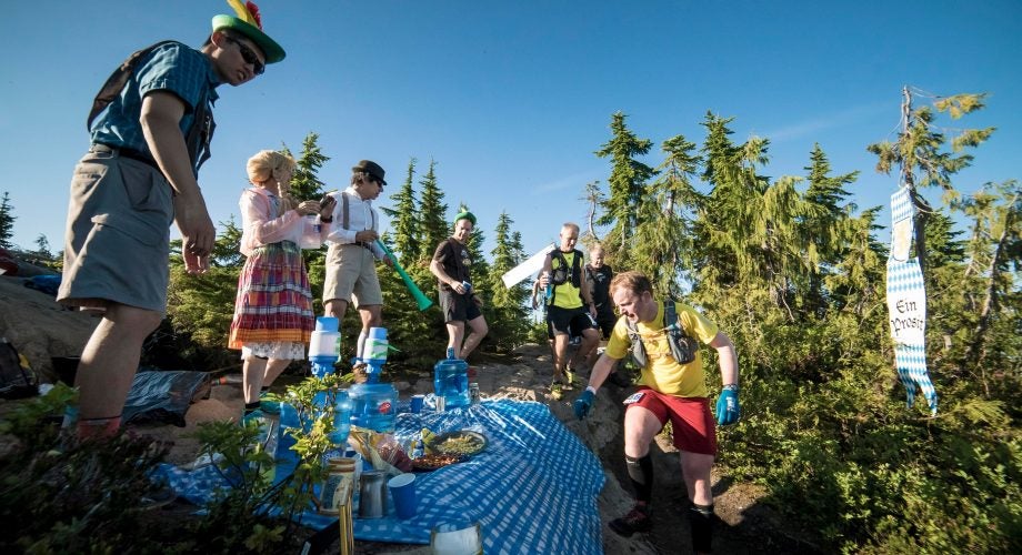 Trophy Series Update: Costumed Race Directors and Beer-Hall-Themed Aid Stations