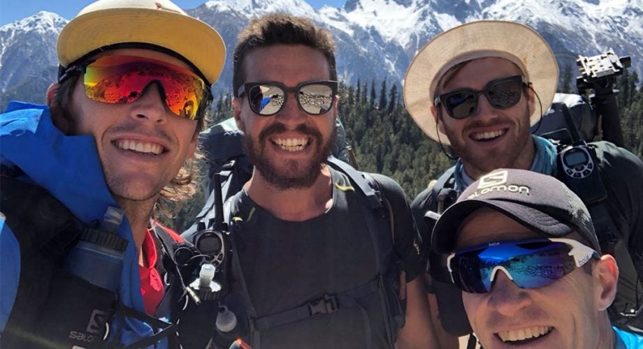 Ryan Sandes and Ryno Griesel Start Their Great Himalaya Trail FKT Attempt